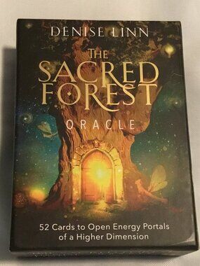 Captivating Multicolor The Sacred Forest Oracle Cards -13.8... - Linn, Denise